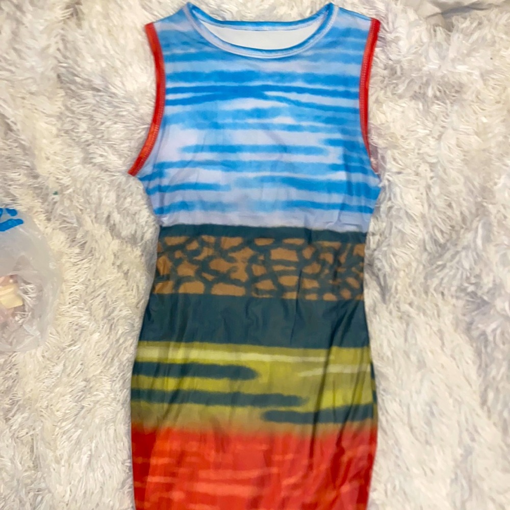 Stylish bodycon summer dress